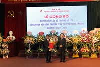 Lễ công bố và trao Quyết định công nhận Hội đồng trường, Chủ tịch Hội đồng trường của Học viện YDHCT Việt Nam, nhiệm kỳ 2020 – 2025
