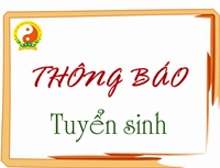 Thông báo tuyển sinh hệ Đại học ngành Y học cổ truyền - Chương trình liên kết đào tạo Việt Nam - Tru