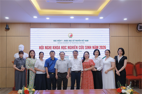 Hội nghị Khoa học Nghiên cứu sinh năm 2026: Lan tỏa tinh thần nghiên cứu, nâng tầm đào tạo y dược học cổ truyền