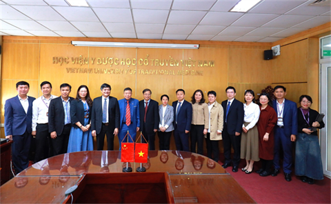 Mở rộng quan hệ hợp tác với Trường Đại học Trung Y Dược Quảng Tây, Trung Quốc