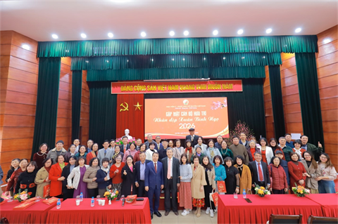 Gặp mặt cán bộ hưu trí nhân dịp Xuân Bính Ngọ - nét đẹp truyền thống của Học viện Y - Dược học cổ truyền Việt Nam