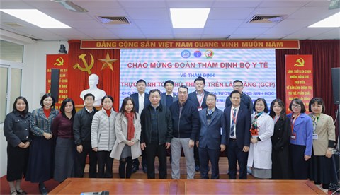 Bộ Y tế tổ chức đoàn công tác thẩm định Thực hành tốt thử thuốc trên lâm sàng (GCP) tại Trung tâm Thử nghiệm lâm sàng và Tương đương sinh học thuộc Học viện