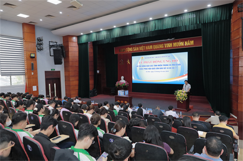 Học viện Y - Dược học cổ truyền Việt Nam hướng về đồng bào bị ảnh hưởng cơn bão số 10 và 11