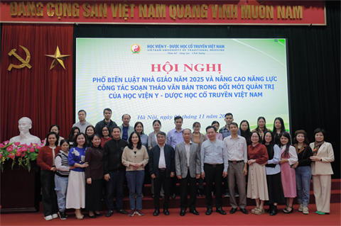 Hội nghị phổ biến Luật Nhà giáo 2025: Nền tảng pháp lý vững chắc cho đội ngũ và nâng tầm quản trị Đại học