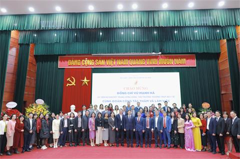 Học viện Y-Dược học cổ truyền Việt Nam đón đoàn công tác của Bộ Y tế về thăm và làm việc