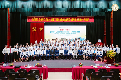 Hội nghị Quản lý hành chính Trường ĐHYD Cần Thơ năm 2025 tổ chức tại Học viện YDHCT Việt Nam