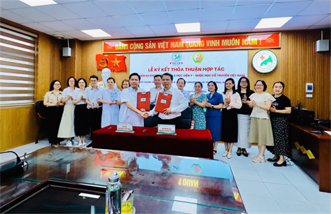 Tăng cường hợp tác toàn diện giữa Học viện và Bệnh viện Đa khoa Đức Giang