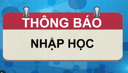 Thông báo về việc nhập học đối với thí sinh trúng tuyển Đại học chính quy năm 2025